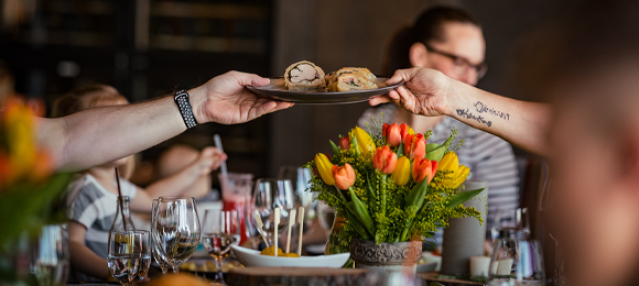 Catering pro oslavy a jiné zvláštní příležitosti formou sharingu