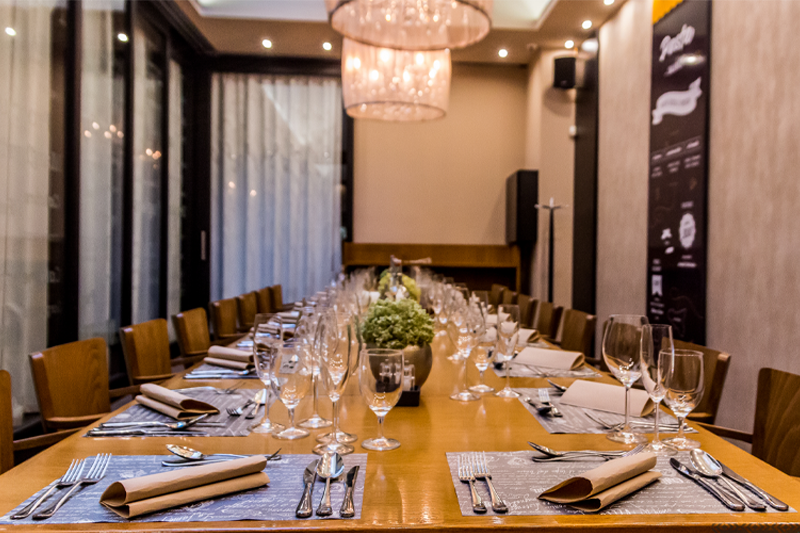 Privátní salonek v restauraci Lobster pro oslavy a významná životní jubilea